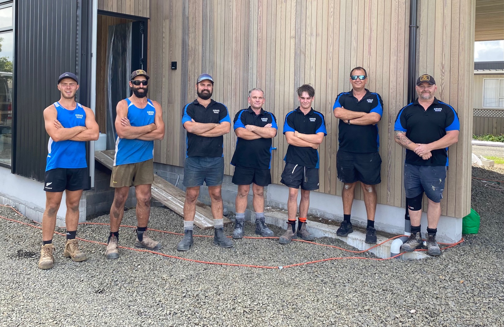 Richard and HAMR Home team, experienced builders and architects in Whitianga.