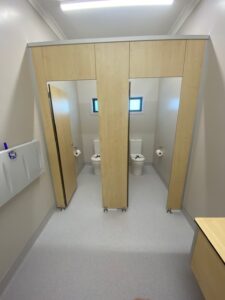Unisex bathroom