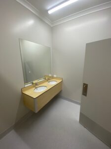 Unisex bathroom